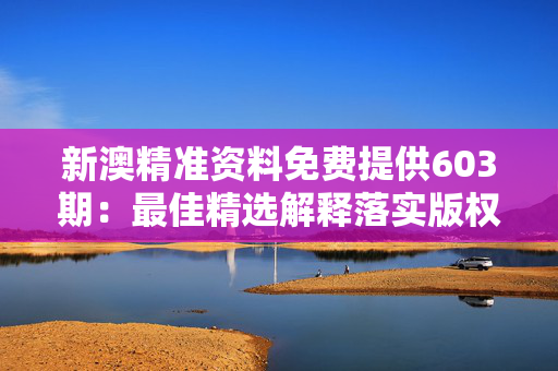 新澳精准资料免费提供603期：最佳精选解释落实版权4101.3D.A1088