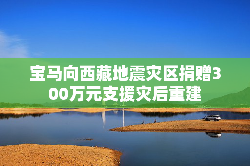 宝马向西藏地震灾区捐赠300万元支援灾后重建