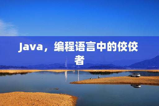 Java，编程语言中的佼佼者