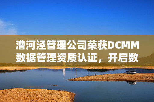 漕河泾管理公司荣获DCMM数据管理资质认证，开启数字化转型新篇章