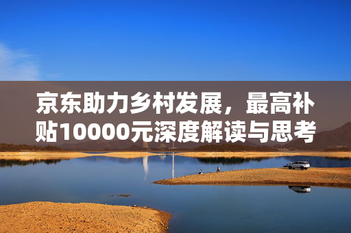 京东助力乡村发展，最高补贴10000元深度解读与思考