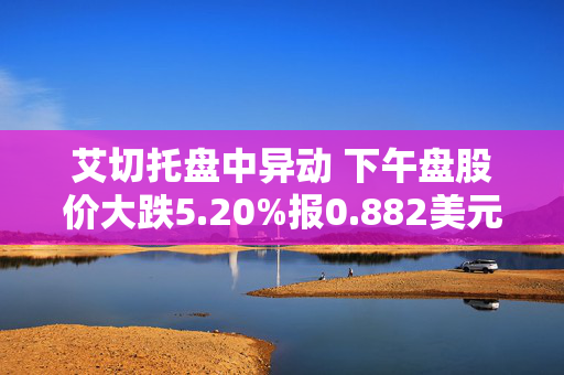 艾切托盘中异动 下午盘股价大跌5.20%报0.882美元