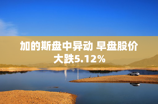 加的斯盘中异动 早盘股价大跌5.12%