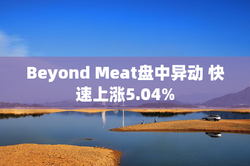 Beyond Meat盘中异动 快速上涨5.04%