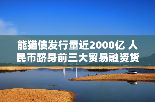 能猫债发行量近2000亿 人民币跻身前三大贸易融资货币