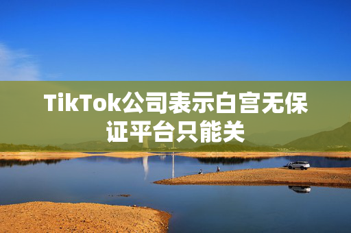 TikTok公司表示白宫无保证平台只能关