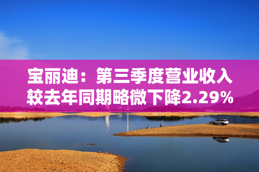 宝丽迪：第三季度营业收入较去年同期略微下降2.29%，但净利润同比增长8.96%