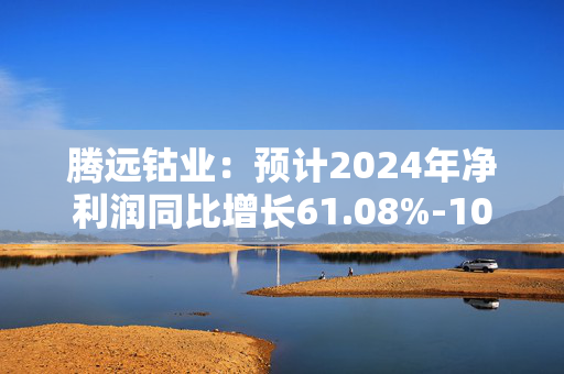 腾远钴业：预计2024年净利润同比增长61.08%-109.48%