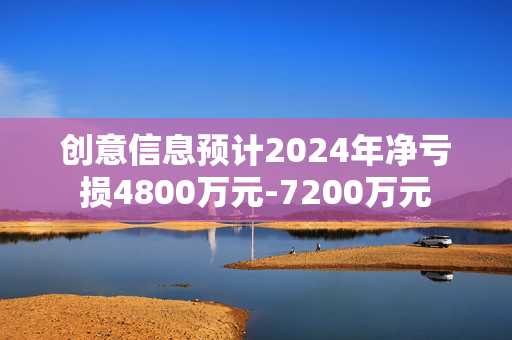 创意信息预计2024年净亏损4800万元-7200万元