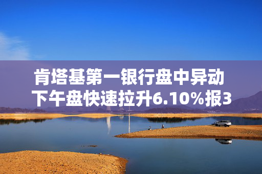 肯塔基第一银行盘中异动 下午盘快速拉升6.10%报3.22美元