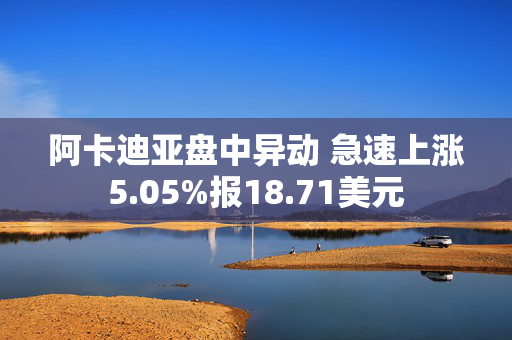 阿卡迪亚盘中异动 急速上涨5.05%报18.71美元