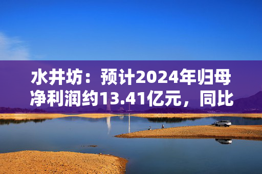 水井坊：预计2024年归母净利润约13.41亿元，同比增长约6%