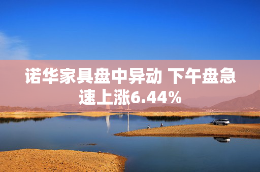 诺华家具盘中异动 下午盘急速上涨6.44%