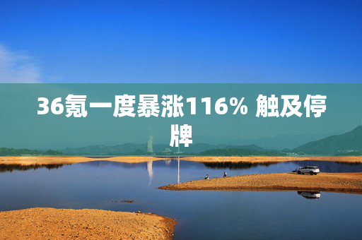 36氪一度暴涨116% 触及停牌