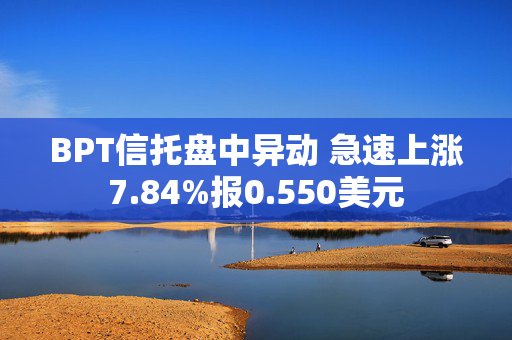 BPT信托盘中异动 急速上涨7.84%报0.550美元