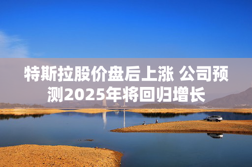 特斯拉股价盘后上涨 公司预测2025年将回归增长