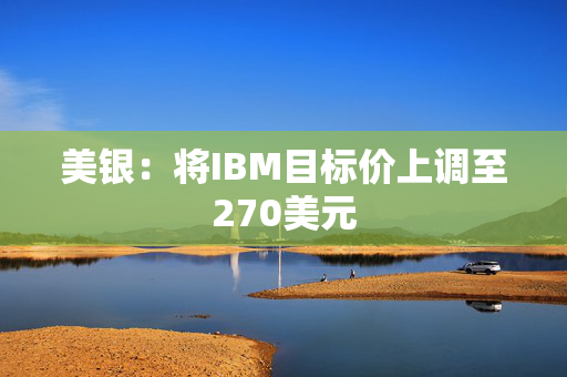 美银：将IBM目标价上调至270美元