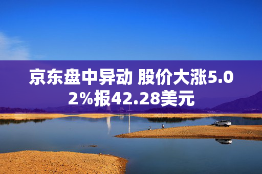 京东盘中异动 股价大涨5.02%报42.28美元