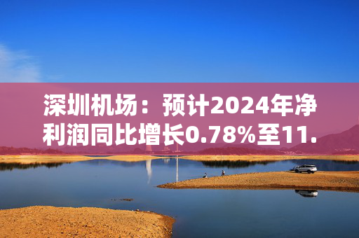 深圳机场：预计2024年净利润同比增长0.78%至11.88%