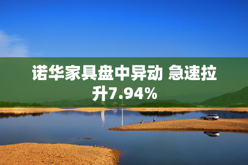 诺华家具盘中异动 急速拉升7.94%