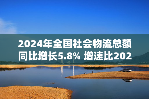 2024年全国社会物流总额同比增长5.8% 增速比2023年全年提高0.6个百分点