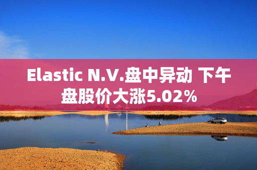 Elastic N.V.盘中异动 下午盘股价大涨5.02%