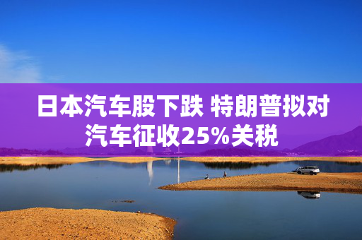 日本汽车股下跌 特朗普拟对汽车征收25%关税