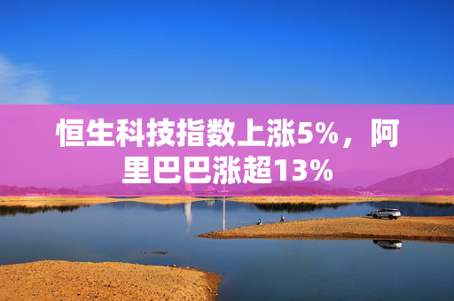 恒生科技指数上涨5%，阿里巴巴涨超13%