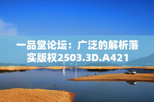 一品堂论坛：广泛的解析落实版权2503.3D.A421