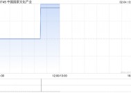 中国国家文化产业公布股本重组已生效